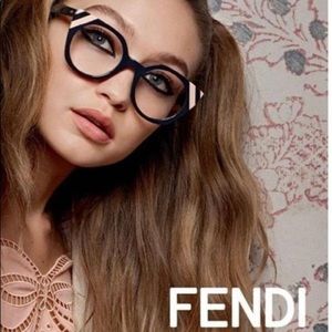 Fendi Cat Eye Frame Glasses